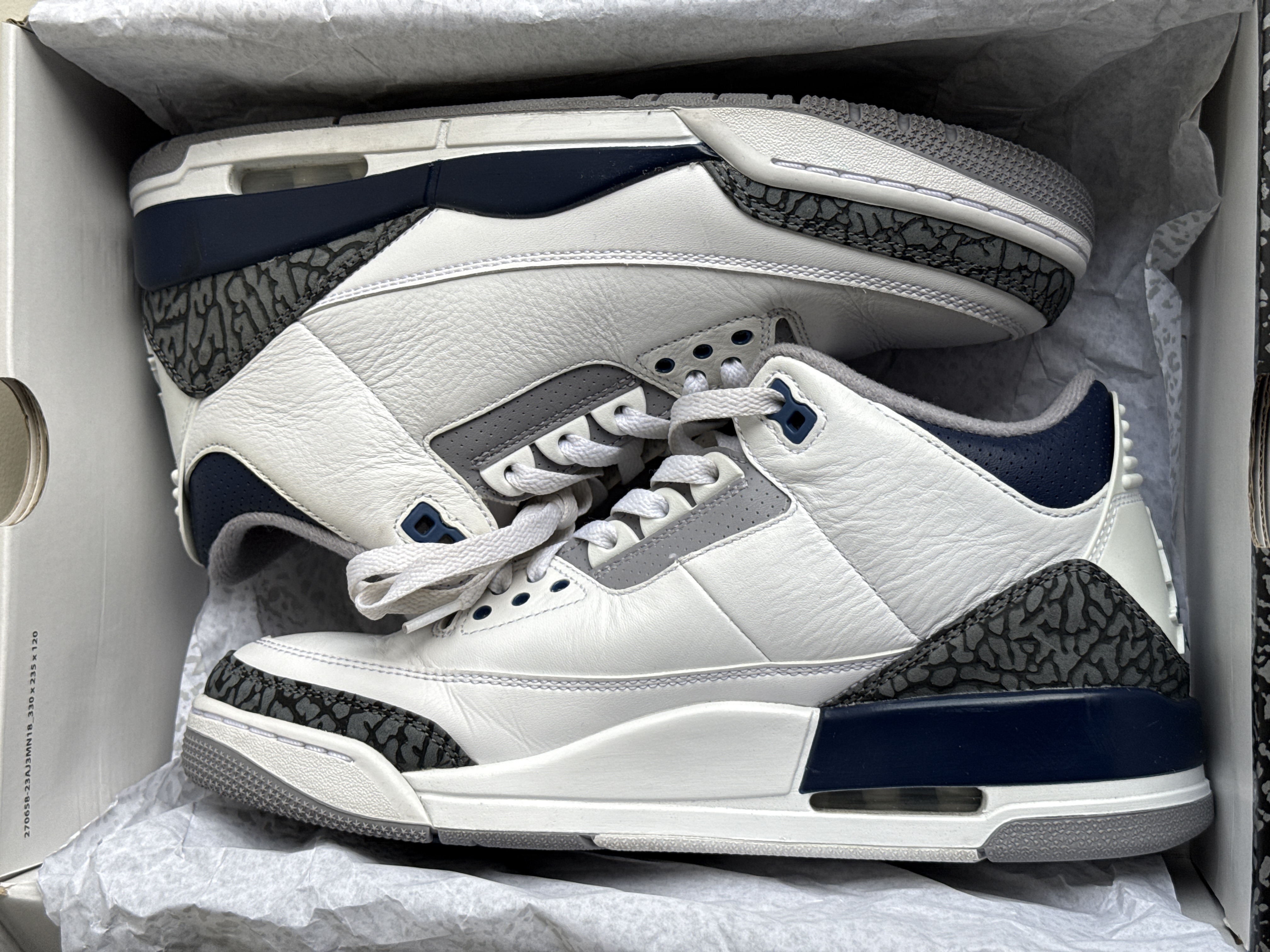 Air Jordan 3 Retro Midnight Navy